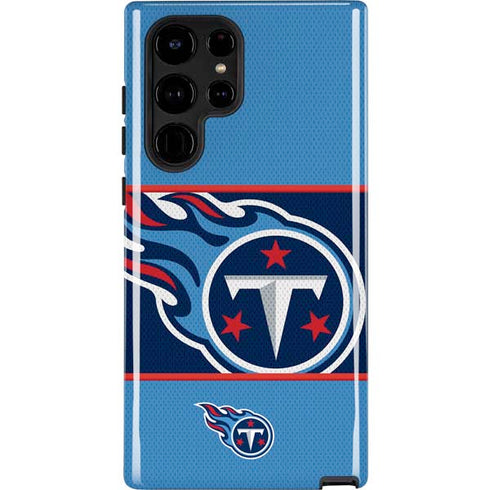 NFL Tennessee Titans Zone Block Galaxy S25 Ultra Impact Case